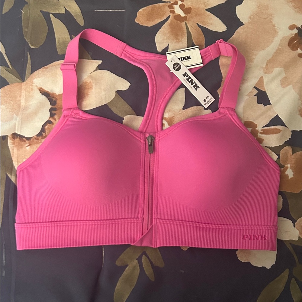 PINK Victoria's Secret Fuchsia Sports Bra
